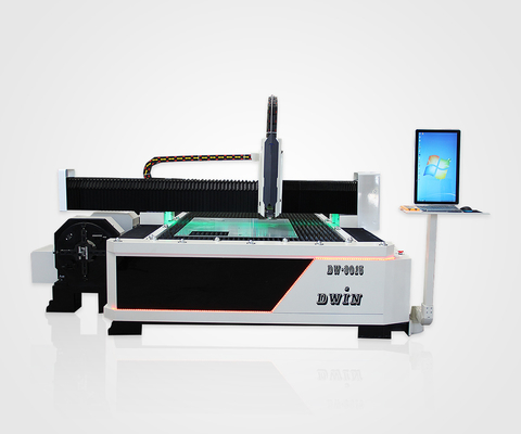 آلة القطع بالليزر CNC ذات الاستخدام المزدوج للصفائح المعدنية المصنوعة من الألومنيوم الكربوني