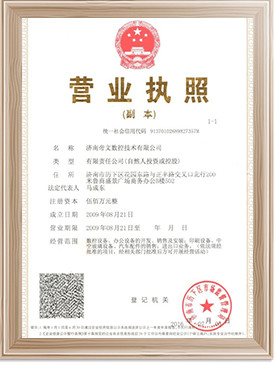 الصين Jinan Dwin Technology Co., Ltd الشهادات